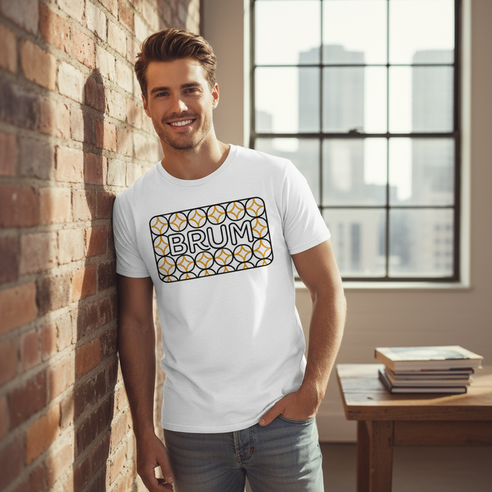 Birmingham - T-Shirt - BRUM Library Pattern Design