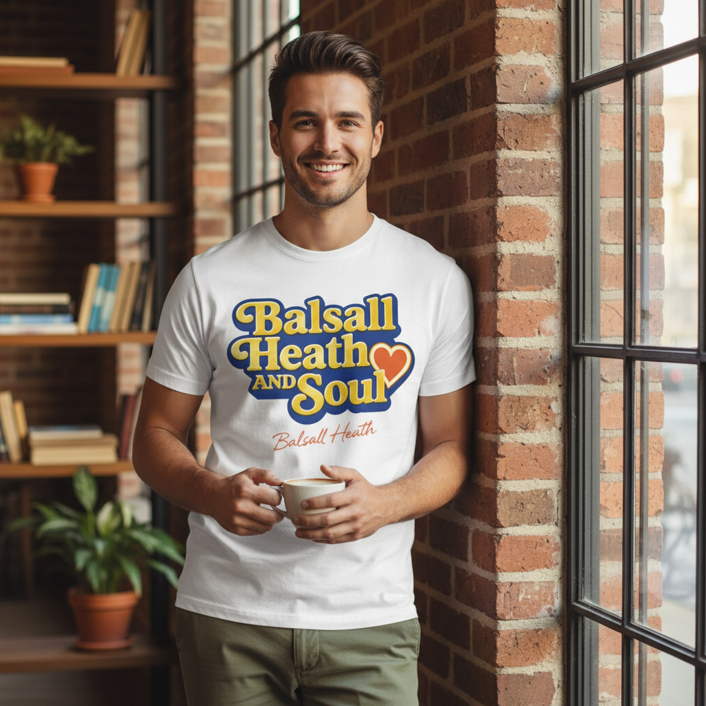 Balsall Heath - T-Shirt - Loud Local Love Design