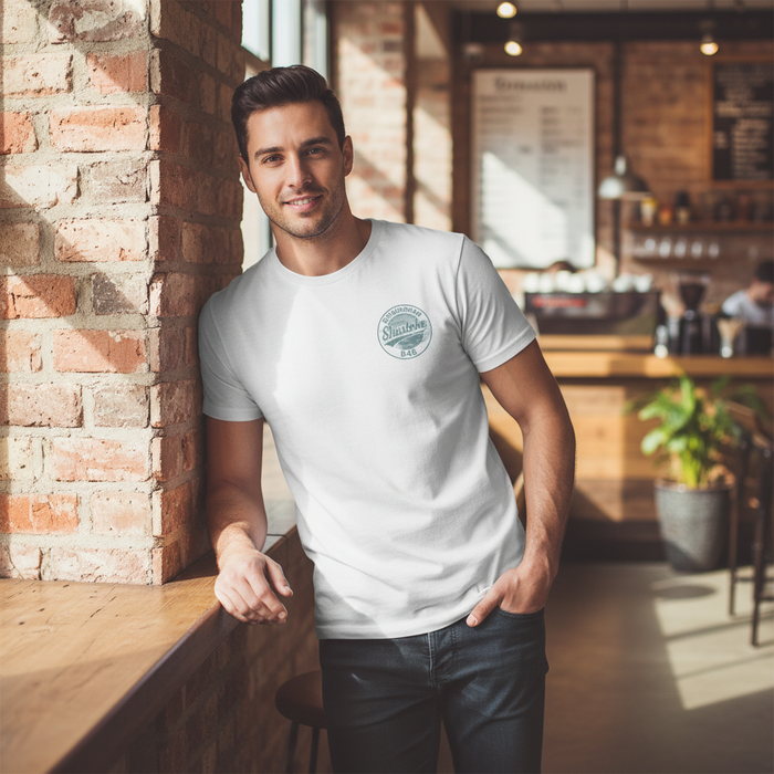 Shustoke - T-Shirt - B46 Vintage Stamp Design