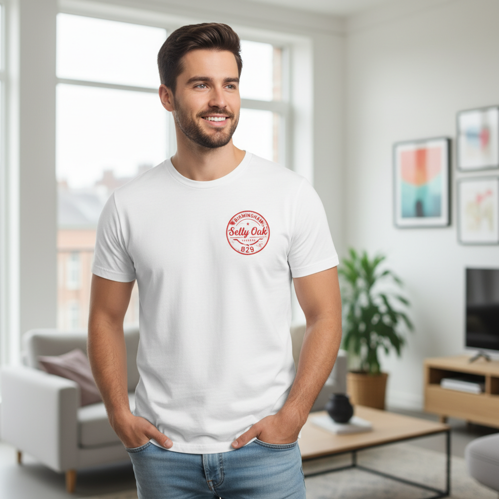 Selly Oak - T-Shirt - B29 Vintage Stamp Design