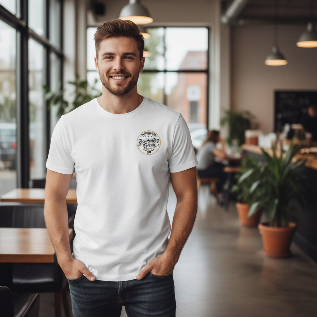 Bordesley Green - T-Shirt - B9 Vintage Stamp Design