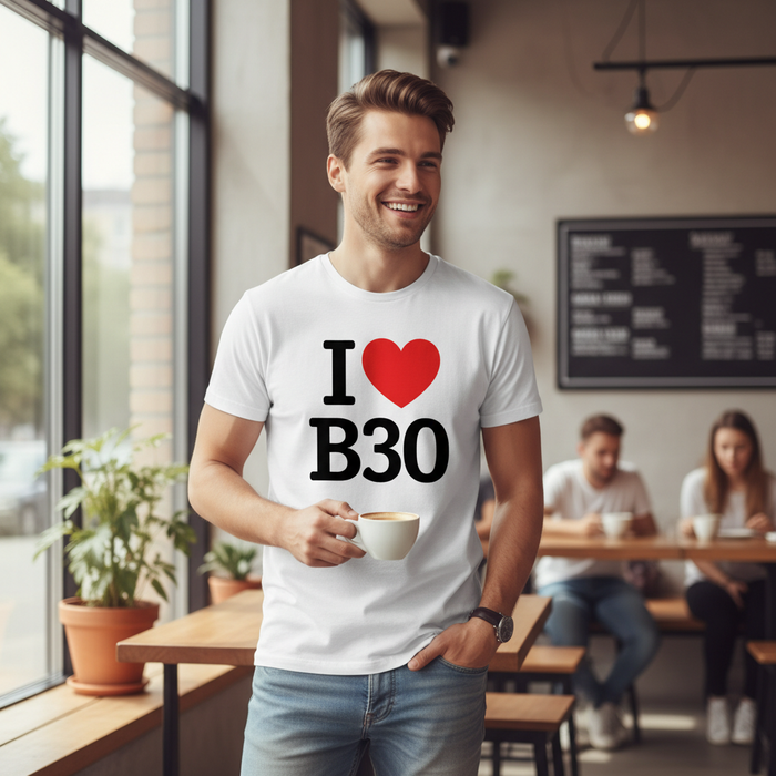 Stirchley - T-Shirt - I heart B30 Design