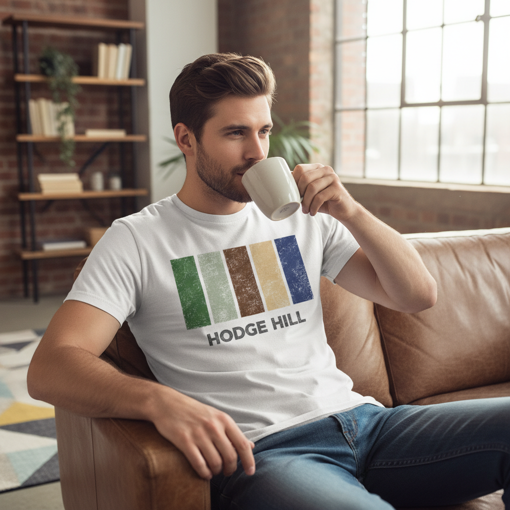 Hodge Hill - T-Shirt - Colour Block Design