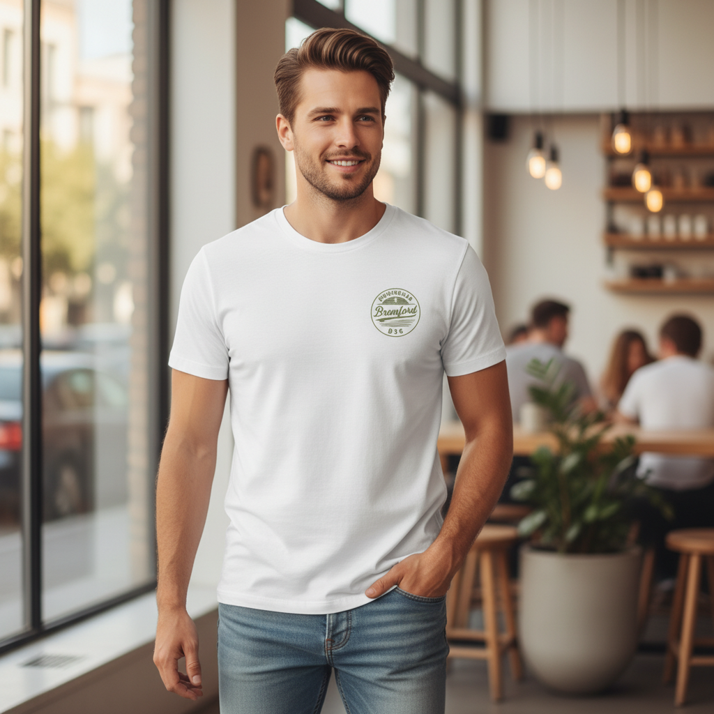 Bromford - T-Shirt - B36 Vintage Stamp Design