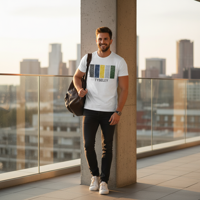 Tyseley - T-Shirt - Colour Block Design