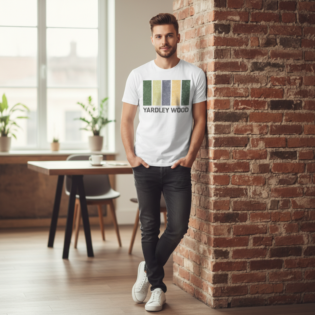 Yardley Wood - T-Shirt - Colour Block Design