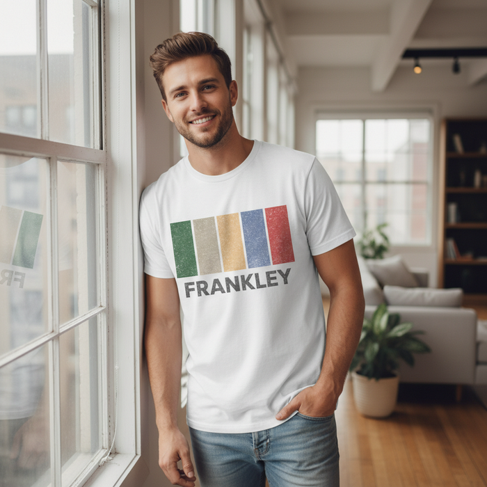 Frankley - T-Shirt - Colour Block Design