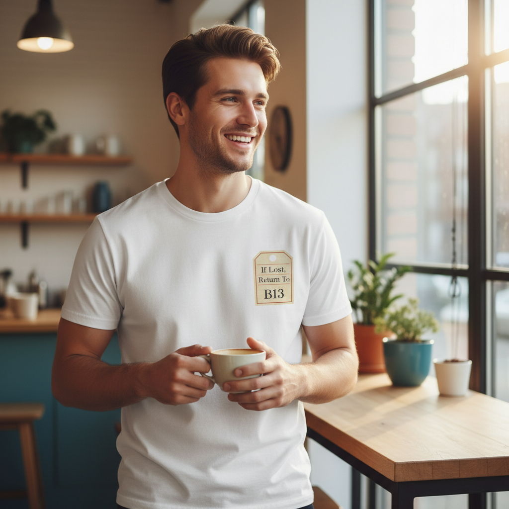 Moseley - T-Shirt - If lost, return to B13 Design