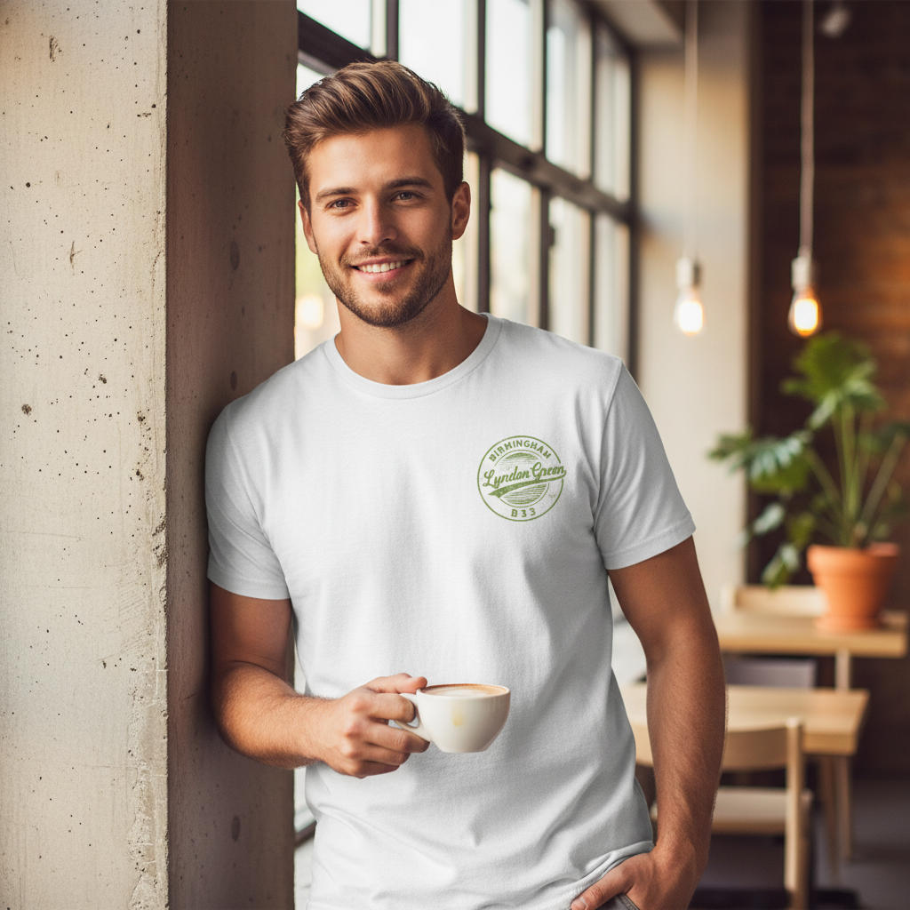 Lyndon Green - T-Shirt - B33 Vintage Stamp Design