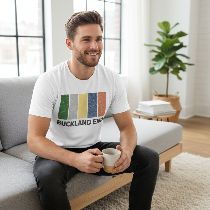 Buckland End - T-Shirt - Colour Block Design