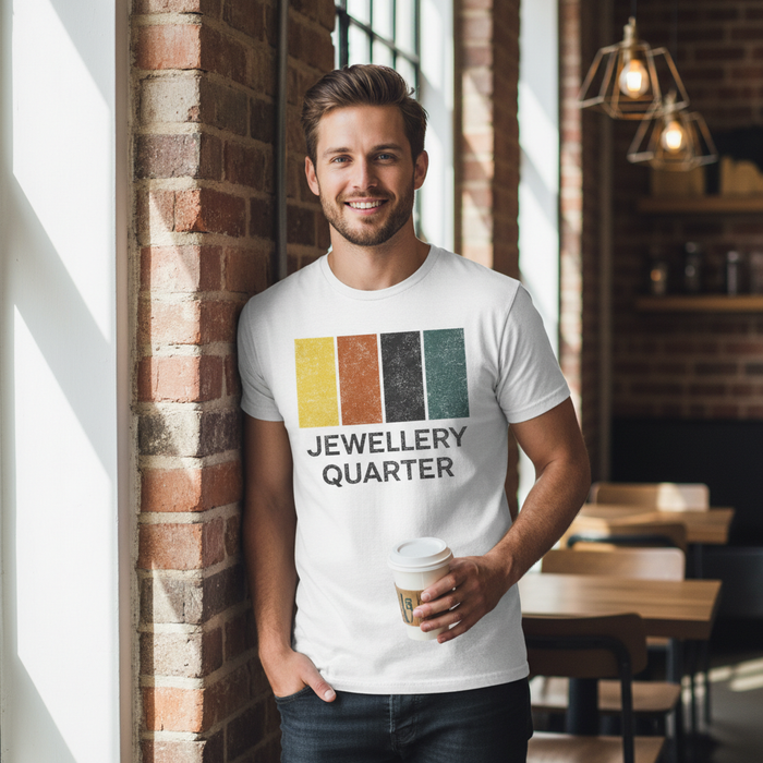 Jewellery Quarter - T-Shirt - Colour Block Design