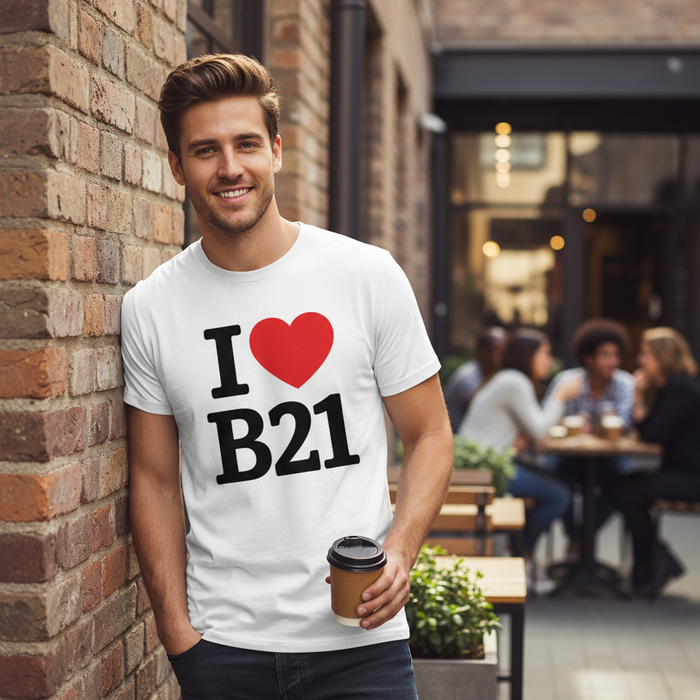 Handsworth - T-Shirt - I Heart B21 Design