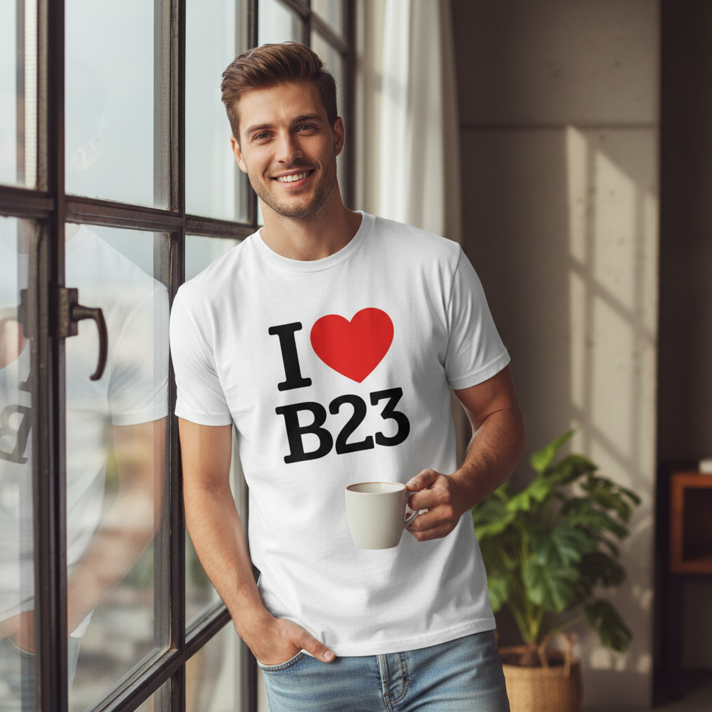 Erdington - T-Shirt - I Heart B23 Design