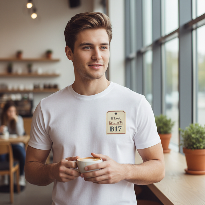 Harborne - T-Shirt - If lost, return to B17 Design