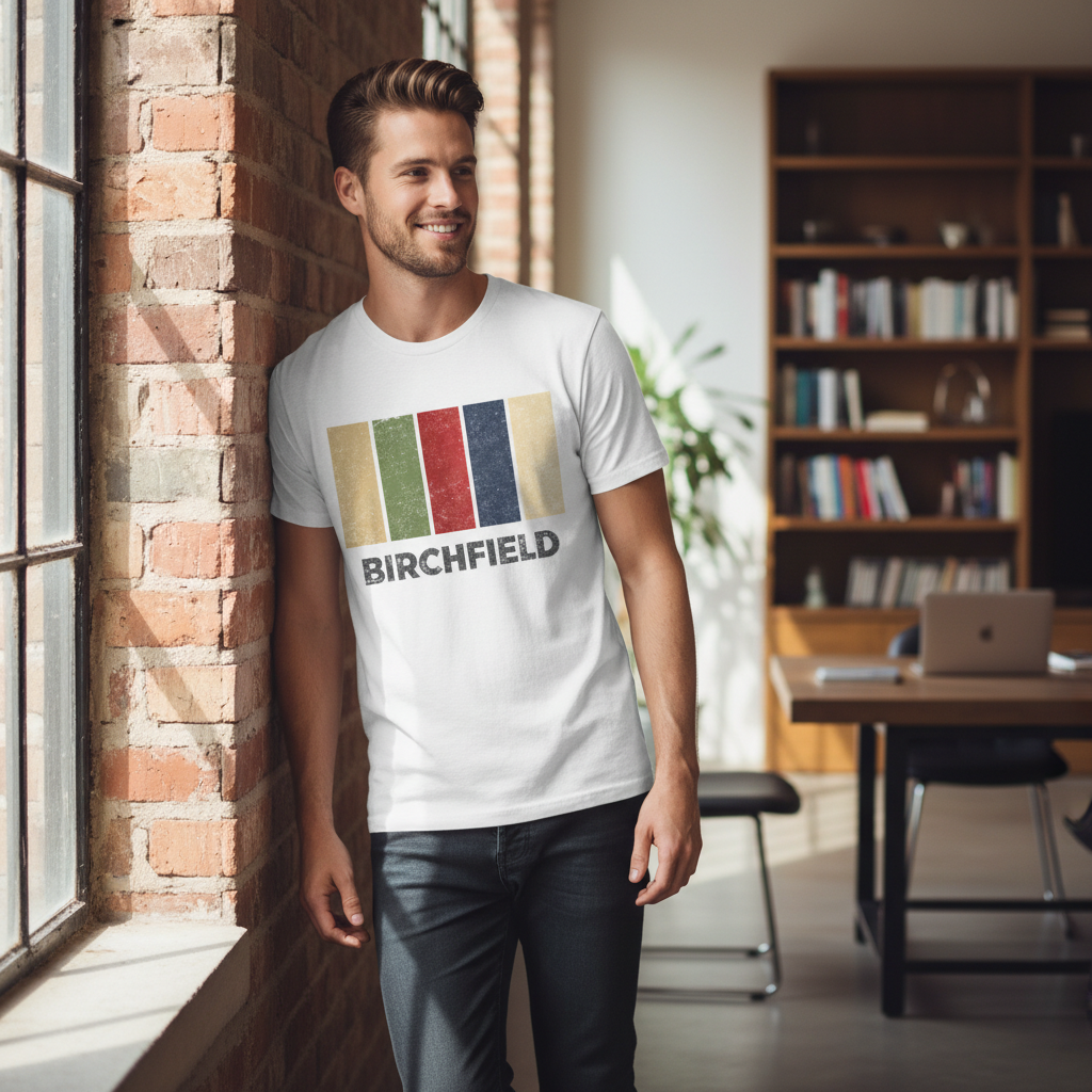 Birchfield - T-Shirt - Colour Block Design