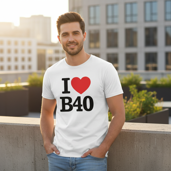 Bickenhill - T-Shirt - I Heart B40 Design