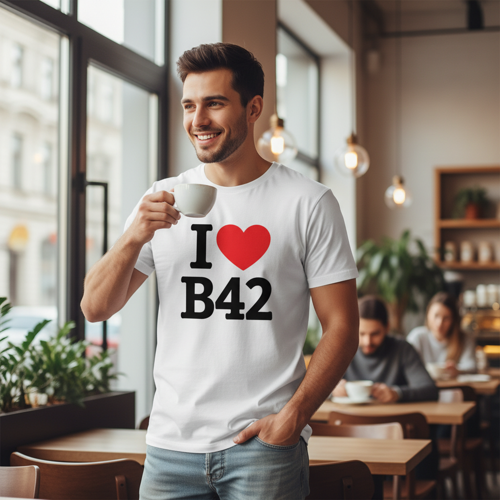 Great Barr - T-Shirt - I Heart B42 Design