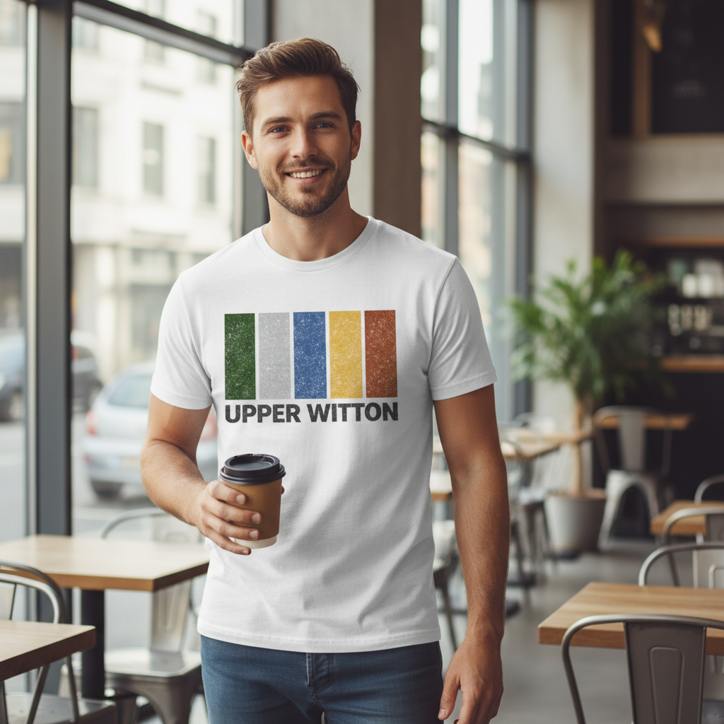Upper Witton - T-Shirt - Colour Block Design