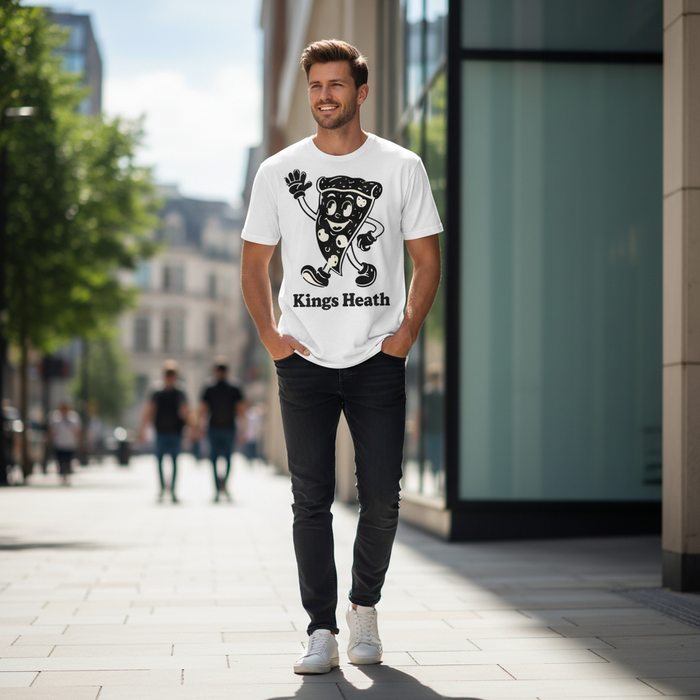 Kings Heath - T-Shirt -  - Pizza Slice