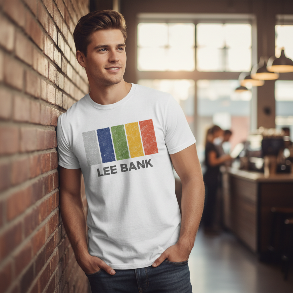 Lee Bank - T-Shirt - Colour Block Design