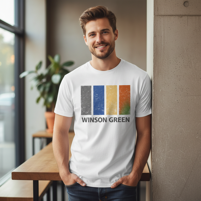Winson Green - T-Shirt - Colour Block Design