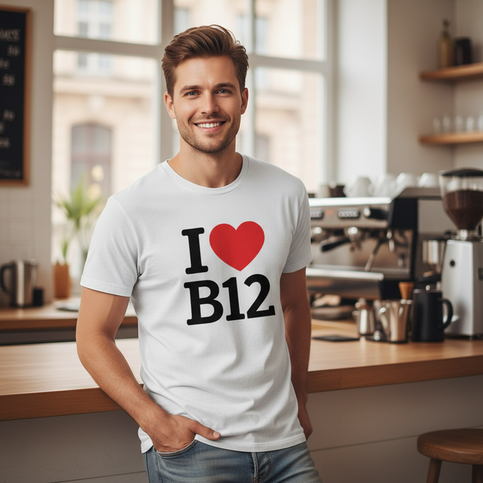 Balsall Heath - T-Shirt - I heart B12 Design