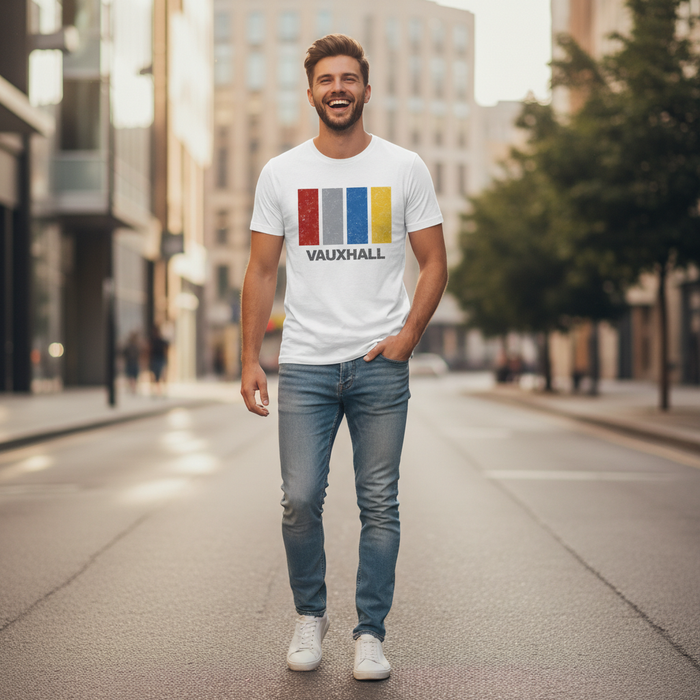 Vauxhall - T-Shirt - Colour Block Design