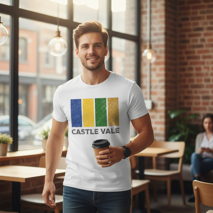 Castle Vale - T-Shirt - Colour Block Design