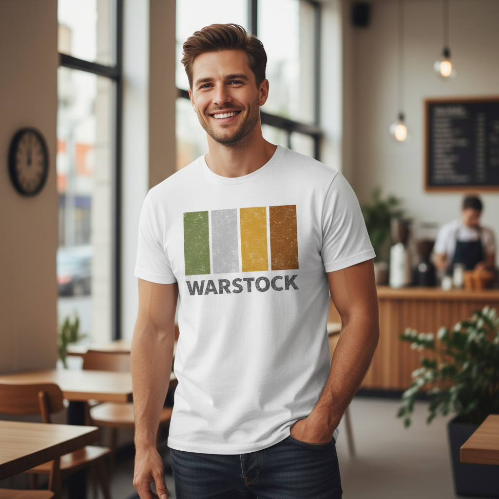 Warstock - T-Shirt - Colour Block Design
