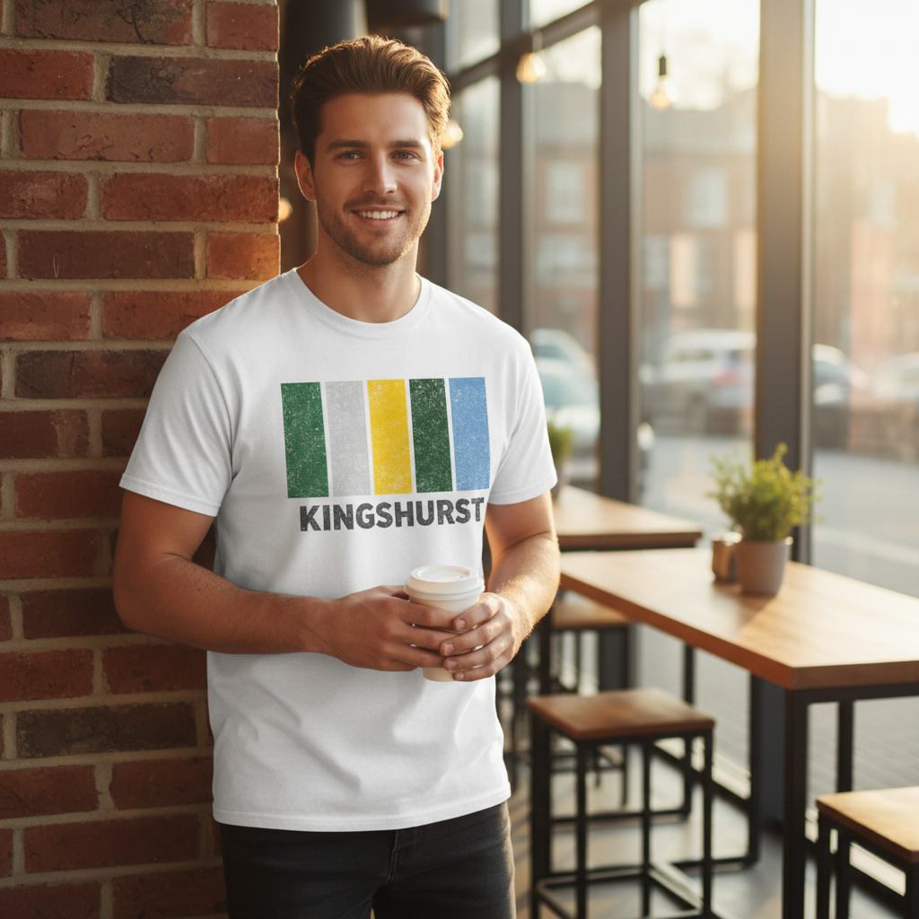 Kingshurst - T-Shirt - Colour Block Design