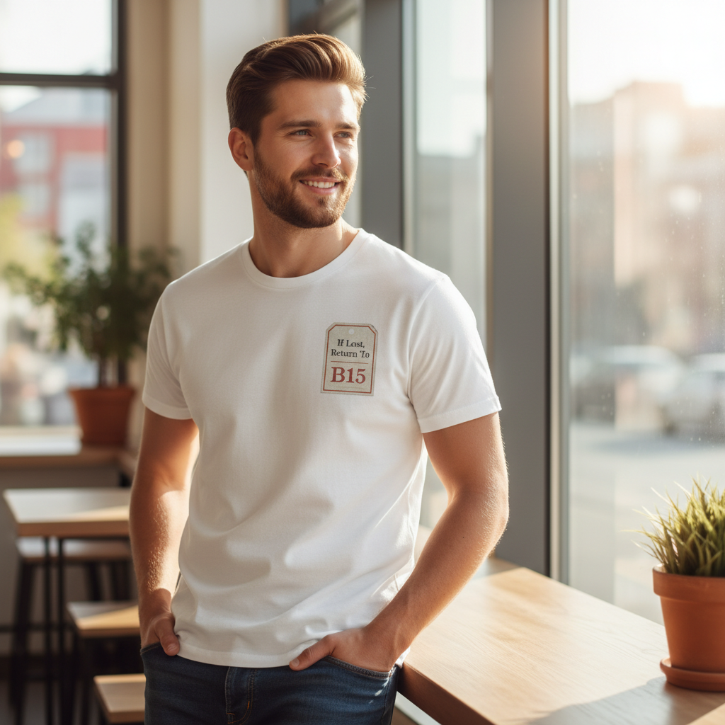Edgbaston - T-Shirt - If lost, return to to B15 Design