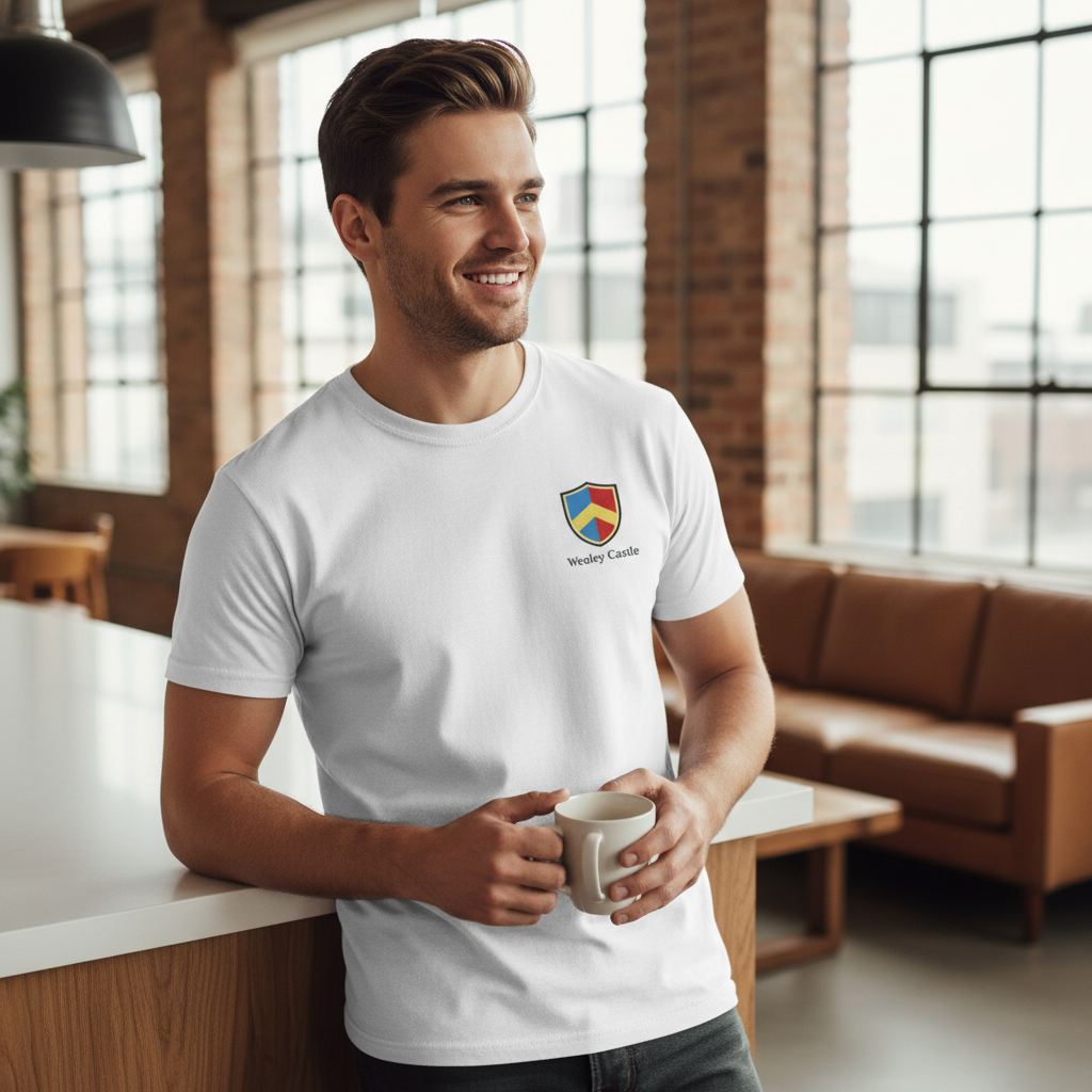 Weoley Castle - T-Shirt - Minimal Cool Design - Shield