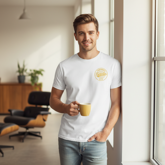 Lozells - T-Shirt - B19 Vintage Stamp Design