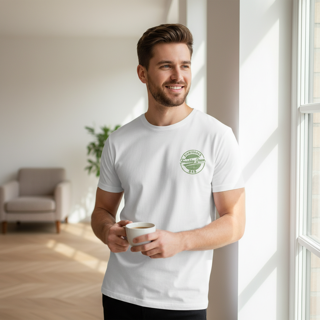 Frankley Green - T-Shirt - B45 Vintage Stamp Design