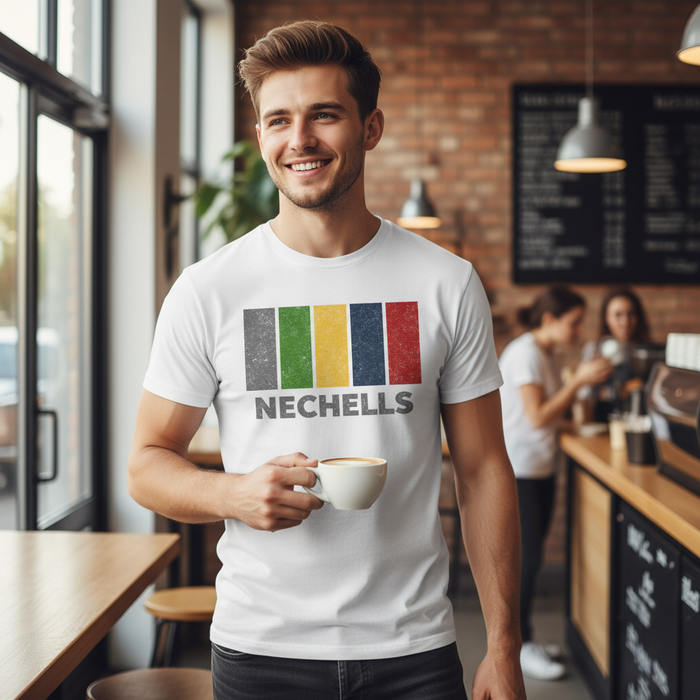 Nechells - T-Shirt - Colour Block Design