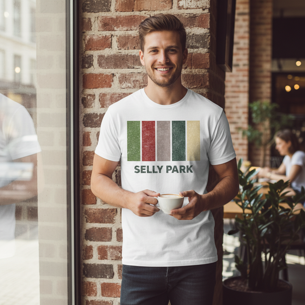 Selly Park - T-Shirt - Colour Block Design
