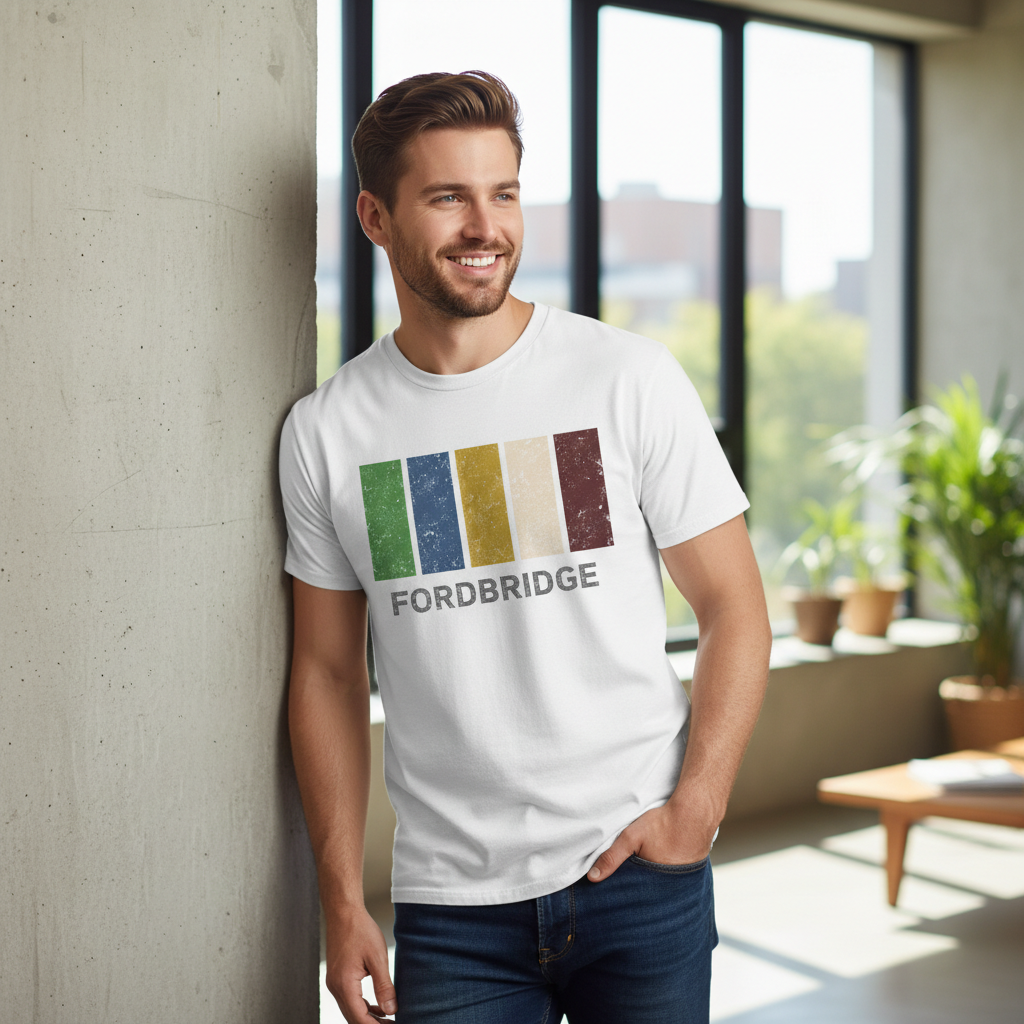 Fordbridge - T-Shirt - Colour Block Design