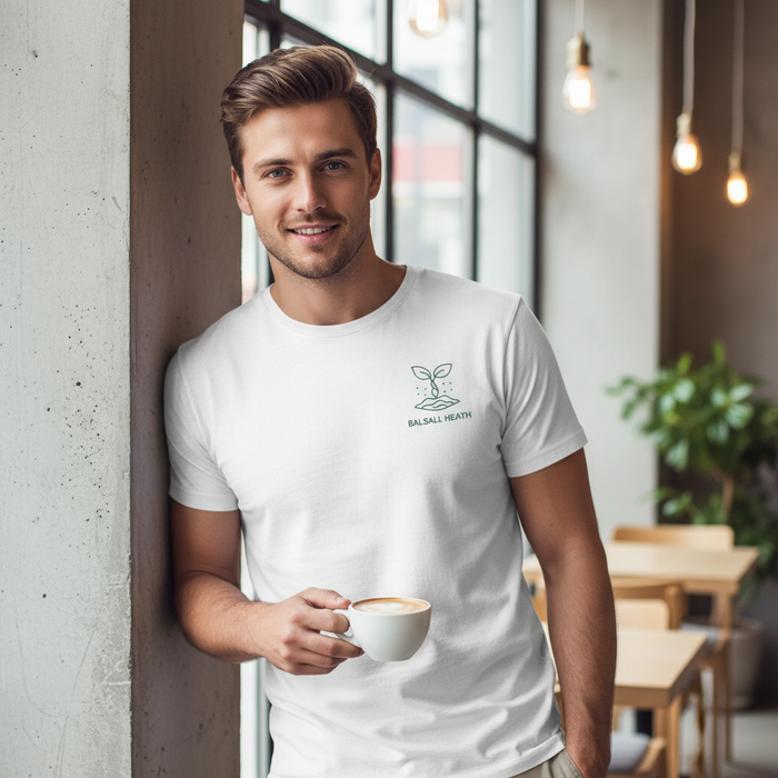 Balsall Heath - T-Shirt - Minimal Line Icon Design - New Beginnings