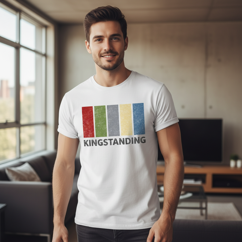 Kingstanding - T-Shirt - Colour Block Design