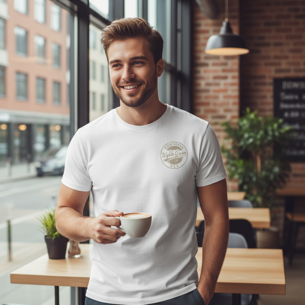 Wylde Green - T-Shirt - B24 Vintage Stamp Design