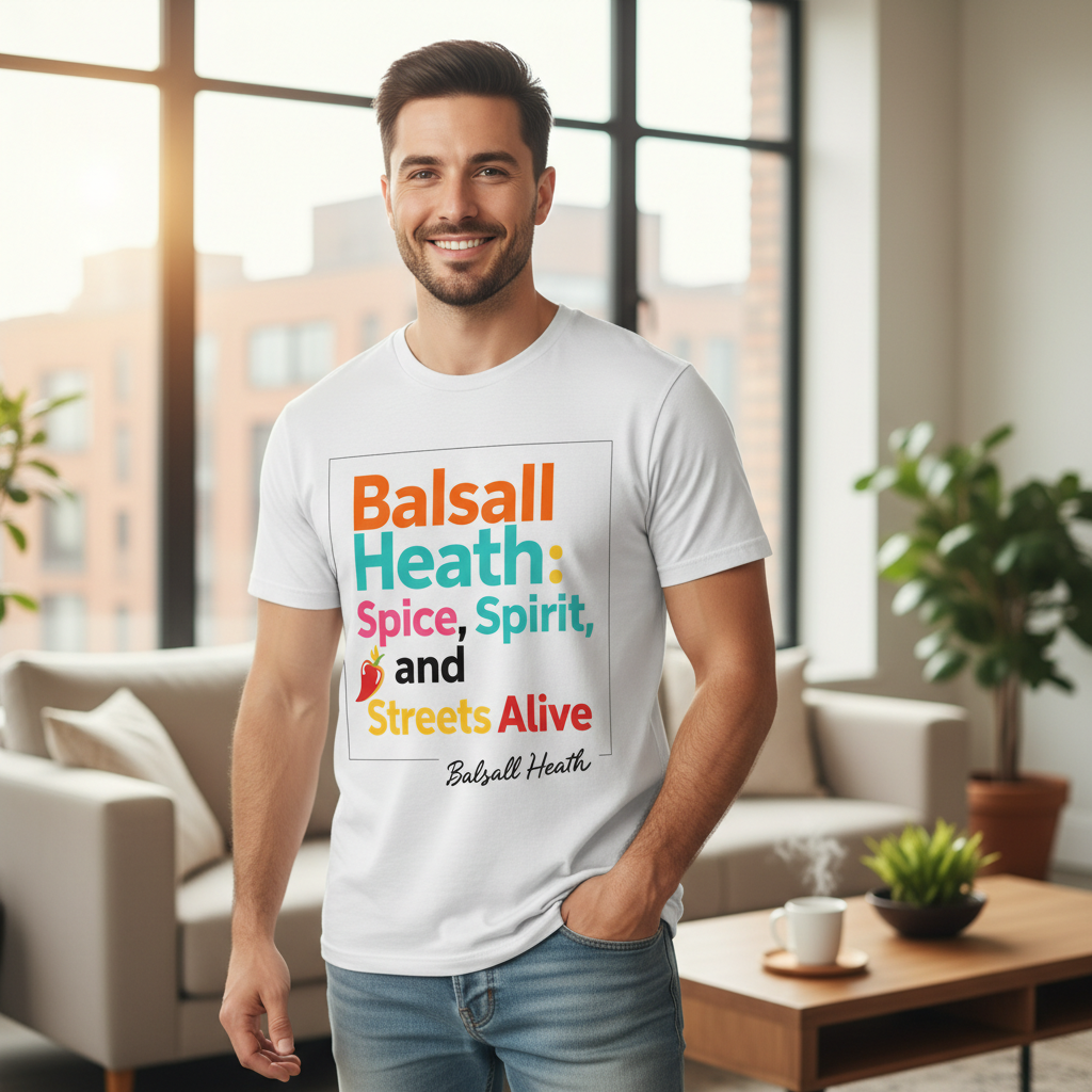 Balsall Heath - T-Shirt - Say it…Balsall Heath Design