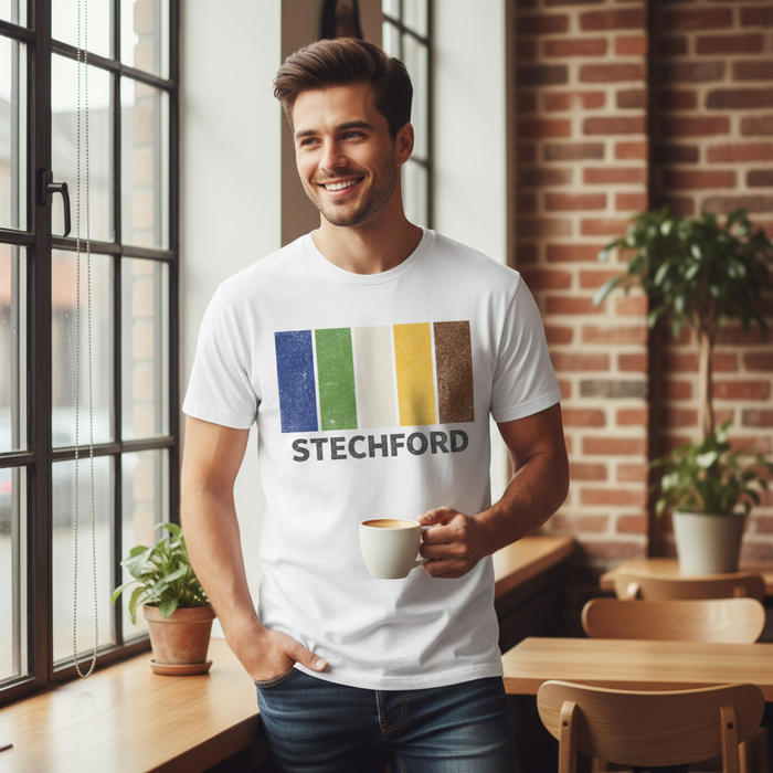 Stechford - T-Shirt - Colour Block Design