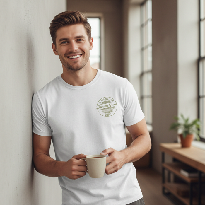 Browns Green - T-Shirt - Vintage Stamp Design