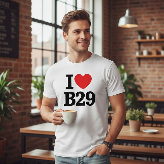 Weoley Castle - T-Shirt - I heart B29 Design