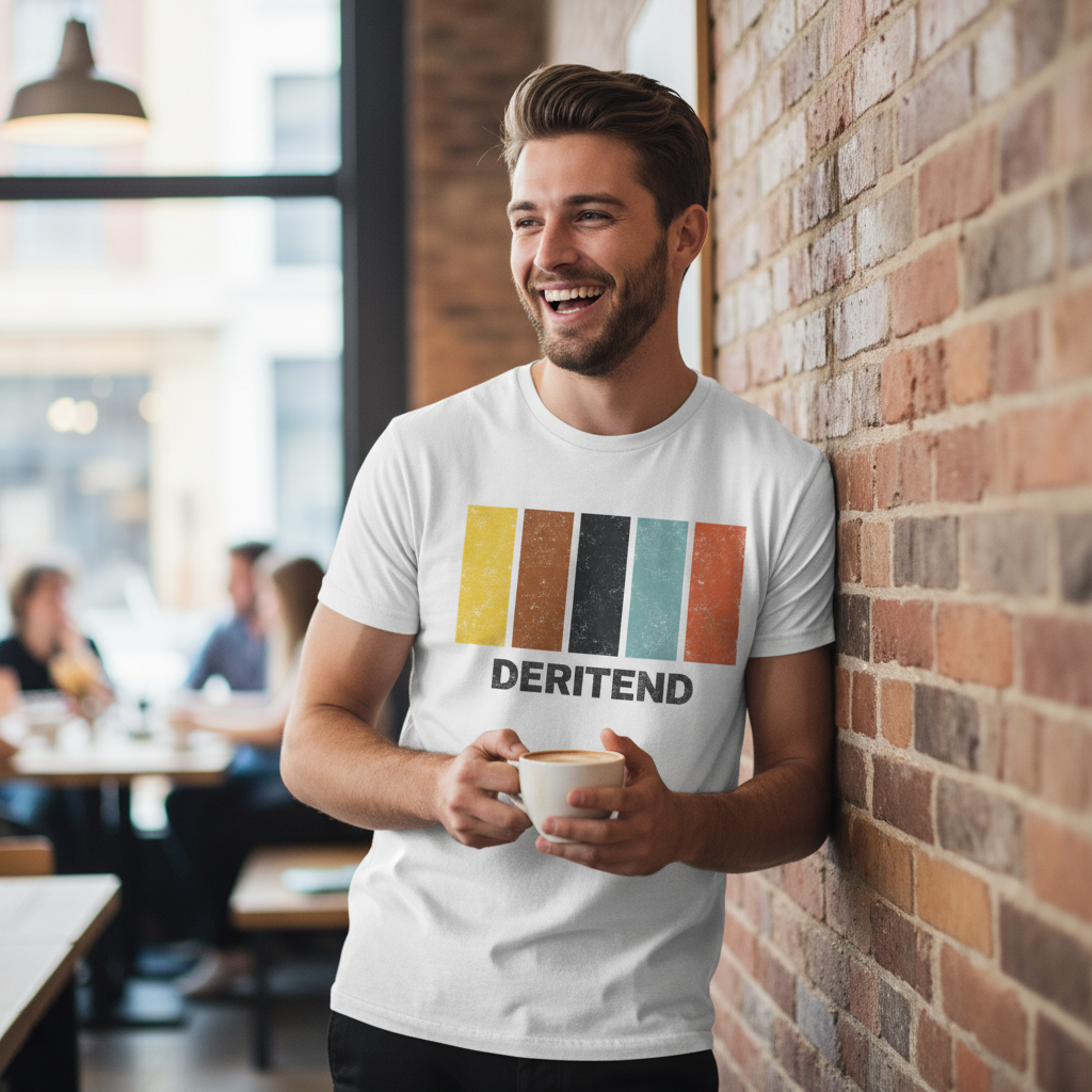 Deritend - T-Shirt - Colour Block Design