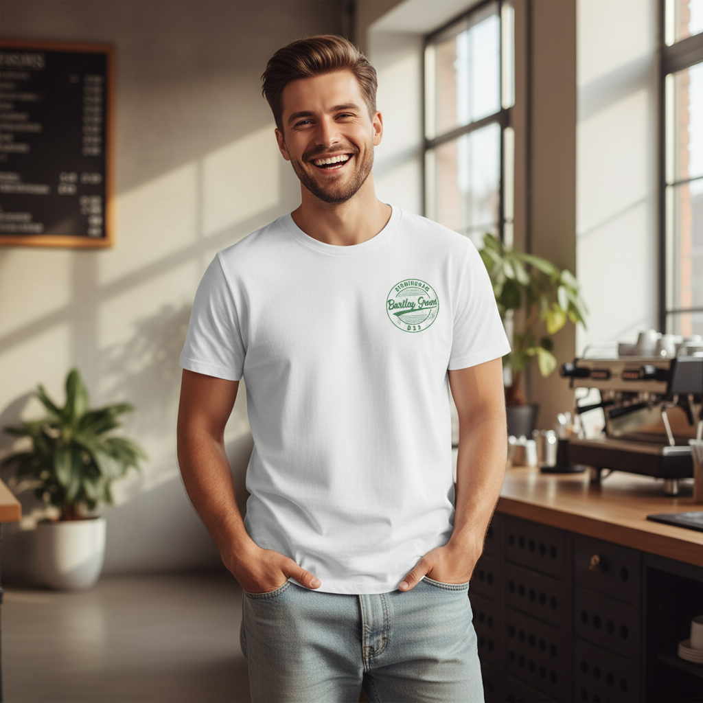 Bartley Green - T-Shirt - B32 Vintage Stamp Design