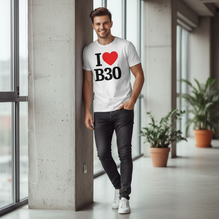 Bournville - T-Shirt - I heart B30 Design