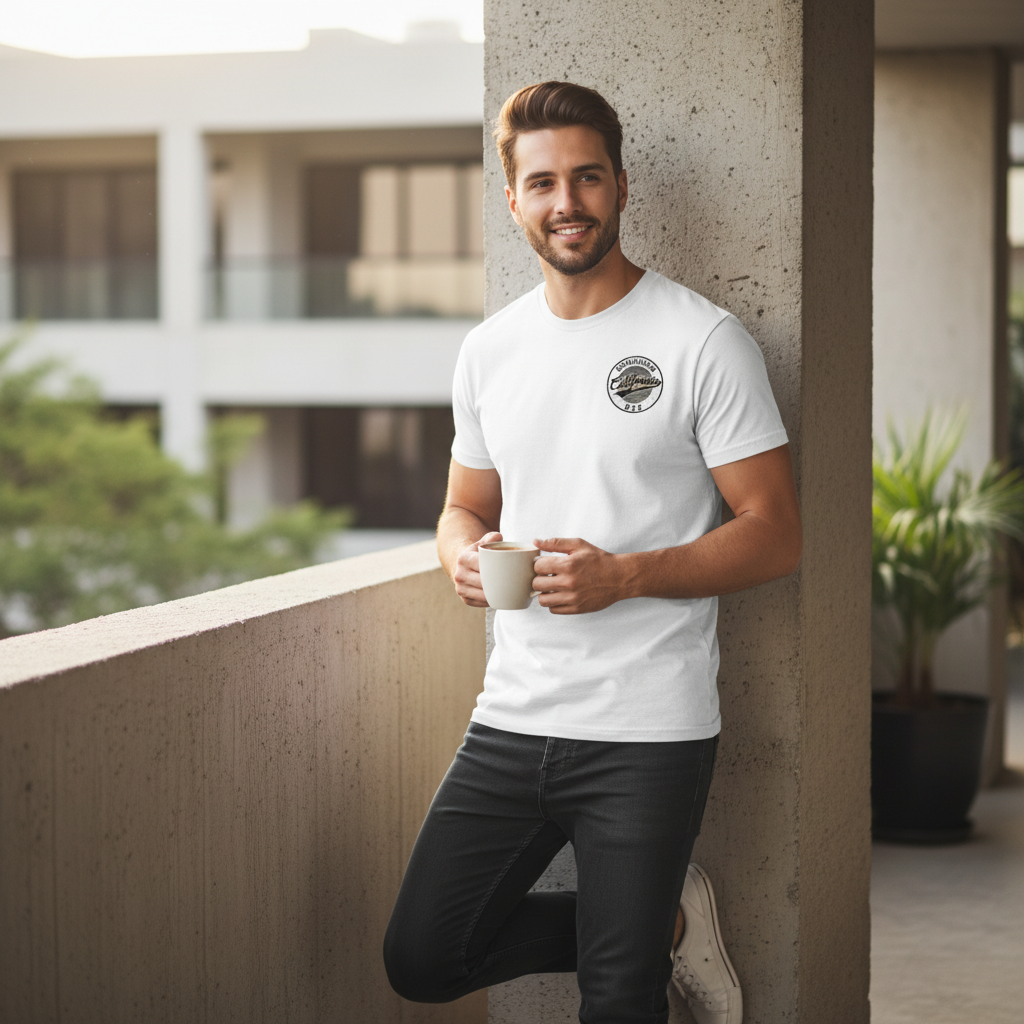 California - T-Shirt - B32 Vintage Stamp Design
