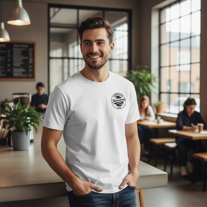 Hamstead - T-Shirt - B42 Vintage Stamp Design