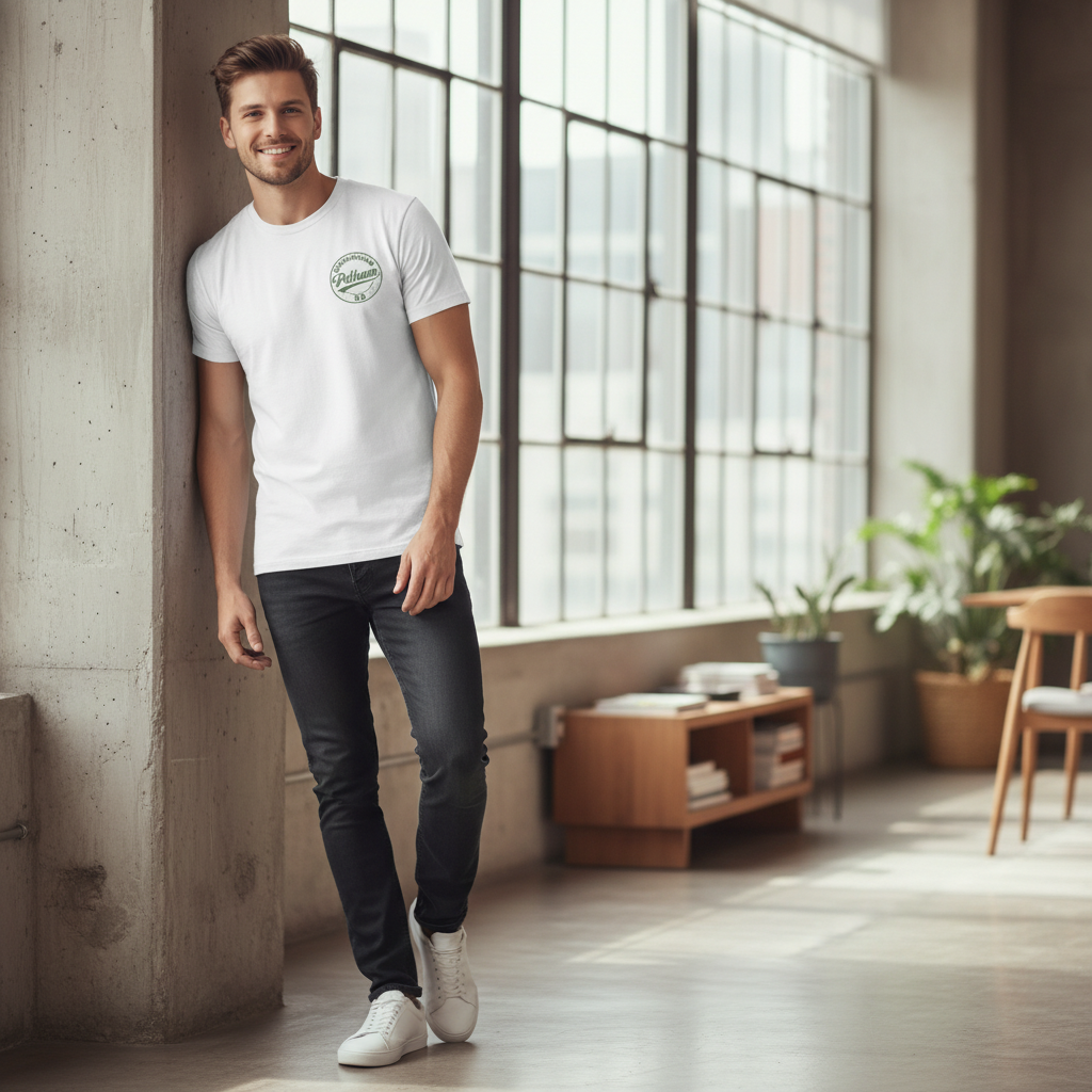 Pelham - T-Shirt - B8 Vintage Stamp Design
